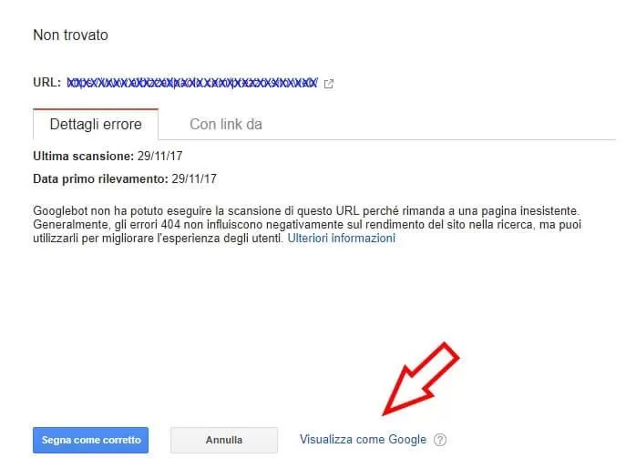 Visualizza come google